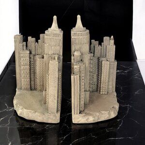 New York City Empire State Building Architectural Cityscape Bookends